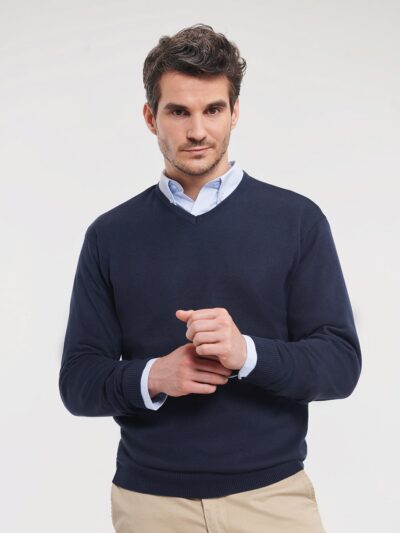 Russell Athletic V-neck Knitted Sweater J710M