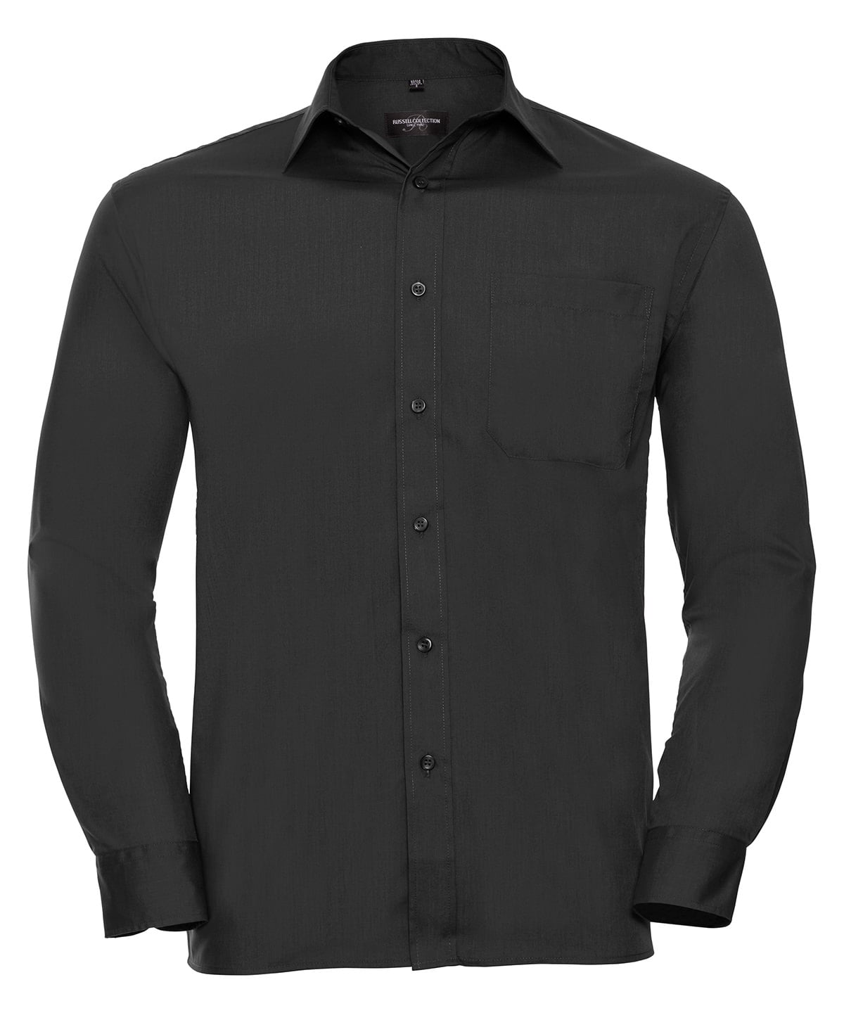 Russell Athletic Long Sleeve Polycotton Easycare Poplin Shirt J934M - Image 2