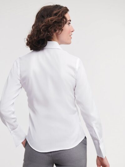 Russell Athletic Women’s Long Sleeve Ultimate Non-iron Shirt J956F