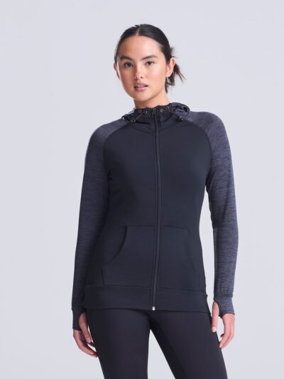 AWDis Women’s Cool Contrast Zoodie JC058
