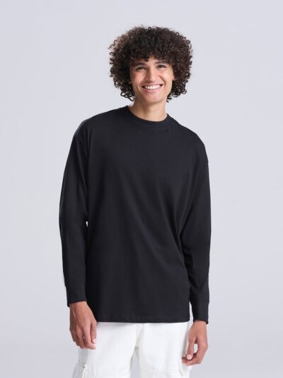 AWDis Oversize 100 Long Sleeve T JT019
