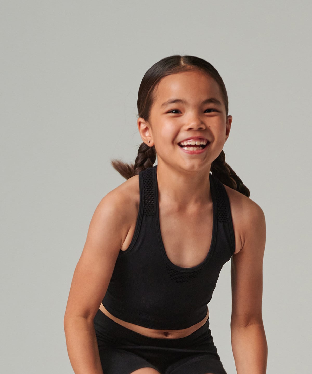 Tombo Kids Seamless Crop Top TL697 - Image 3