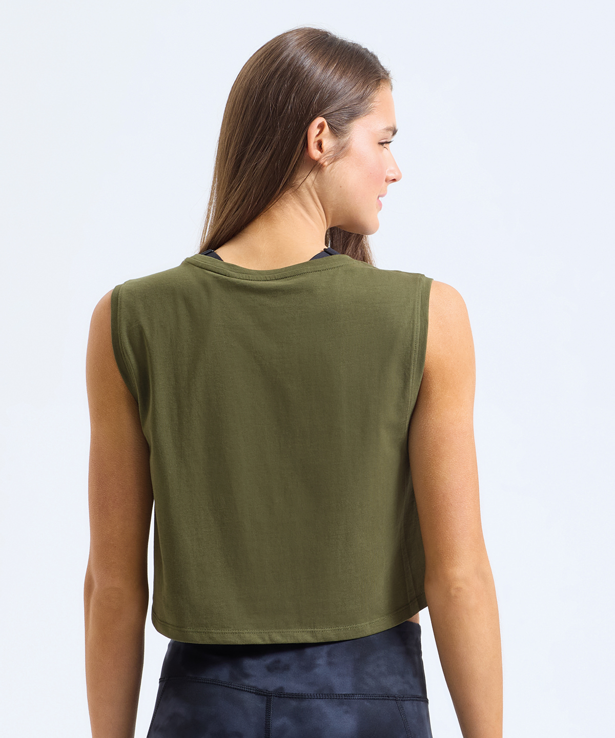 TriDri Women's Organic Crop Tank TR119 - Image 3