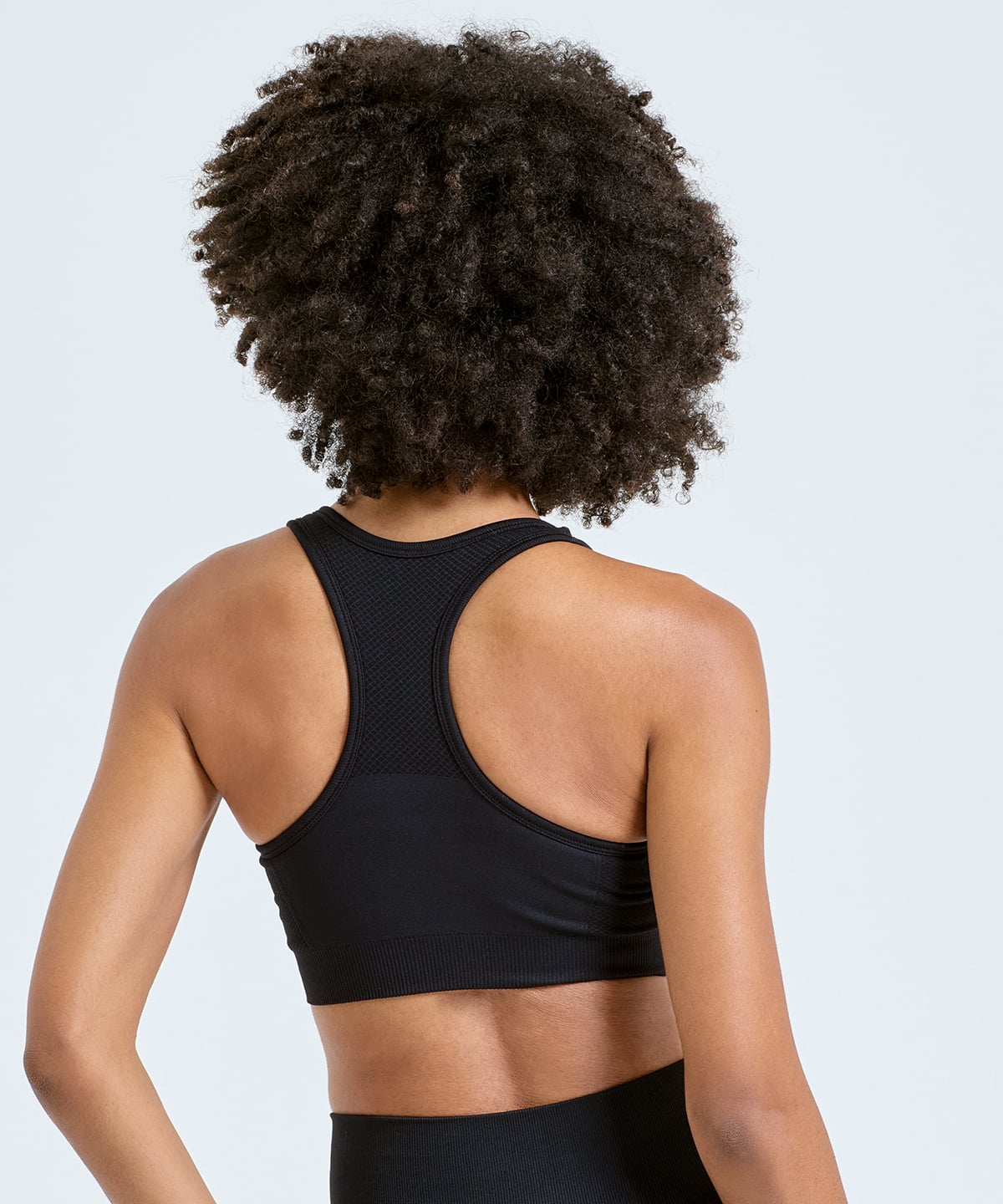 TriDri Seamless "3D Fit" Multi-sport Sculpt Solid Colour Bra TR214 - Image 3