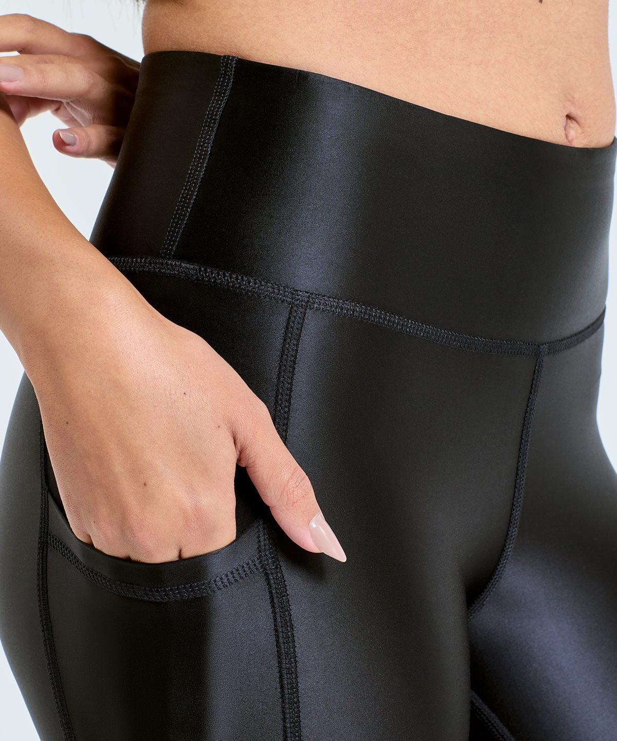 TriDri Women's High-shine Leggings TR309 - Image 4