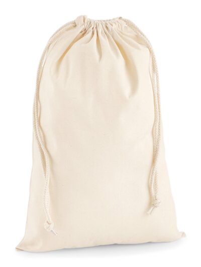 Westford Mill Premium Cotton Stuff Bag W216