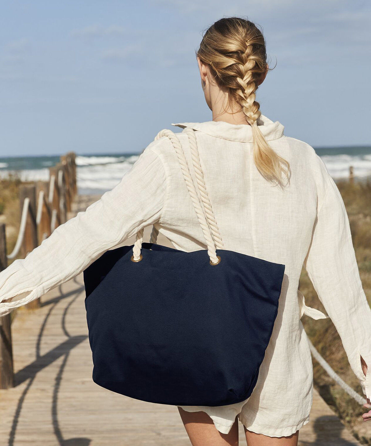Westford Mill Nautical Beach Bag W680 - Image 2