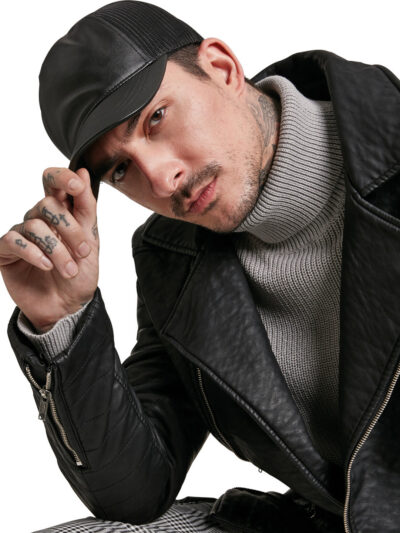 Yupoong Leather Trucker YP038