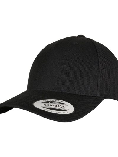 Yupoong YP Classics 5-panel Premium Curved Visor Snapback Cap YP158