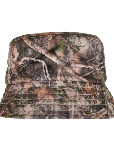 Yupoong Sherpa Real Tree Camo Reversible Bucket Hat YP204